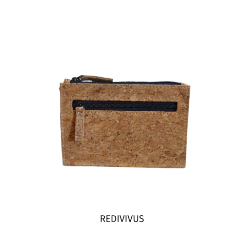 Kala Simple Small Square Cork Wallet (1)