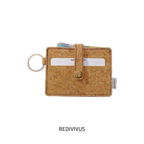 Laksita Mini Cork Wallet With Button (1)